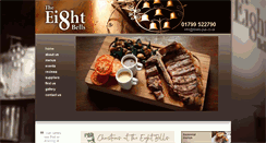 Desktop Screenshot of 8bells-pub.co.uk